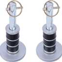 Snowplow Replacement Plow Skid Shoe Kit Compatible with EAGLE ATV/UTV