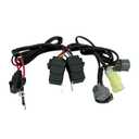 Shift Wiring Harness Kit Bypass Shift Motor Harness Compatible with 2000-2006 Honda Rancher 350 ES Te Fe