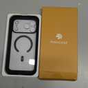 Miracase for iPhone 17 Pro Max Case 6.9" Full-Body Phone Case with Built-in Glass Screen Protector& Full Camera Protector, Camera Control [Magnetic with MagSafe] Drop Proof 17 ProMax Cover, Black