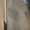 Wnutrees 43" Farmhouse Wood Bench, Narrow Bench, Long Bench Seat for Entryway, Living Room, Dining Room, Solid Wood, Natural