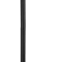 Free Standing Bathroom Toilet Paper Holder Stand with Reserve, Stainless Steel Pedestal Tissue Roll Holder, Black DECLUTTR