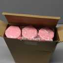 Ceenna 6 Pcs Winter Wonderland Decoration Snowflake Table Decorations Winter Metallic Gleam Foil Spray Centerpieces Christmas Glitter Spray Table Centerpieces for Holiday Party Decor (Light Pink)