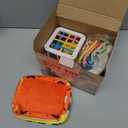 Baby Toys 6-12 Months, Montessori Toys for 1 Year Old, Silicone Pull String Teether Toy, Stacking Building Blocks Infant Toddler Toy 0-3, Shape Bin Sensory, Baby Boys&Girls Gifts Set