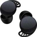 Bigood Ear Plugs for Sleeping 45dB Reusable Noise Cancelling Earplugs for Focus, Snoring, Travel, Concert, Silicone Noise Reduction Ear Plug for Hearing Protection Soft Ear Plug with 14 Ear Tips & Case Black