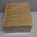 Karosie Single Serve Coffee Maker for K-Cup and Ground Coffee, Fast Brew, 6-12 oz Brew Sizes One Cup Coffee Machine Fits 5.5" Mugs, One-Button Small Coffee Maker with Descaling Reminder, White: Home & Kitchen