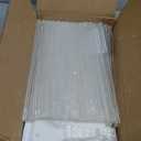 Geetery 4 Pieces 28 Inch Tall Acrylic Vase Wedding Centerpieces Clear Flower Stand Column Geometric Floral Vase Elegant Display Holder for Birthday Party Wedding Table Decorations