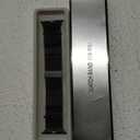 Milanese Mesh Loop for 44 mm 45 mm Apple Watch Band for Men 42/44/45/46/49 Women,Stainless Steel Parachute Buckle for iWatch Ultra 2 Series 10 9 8 7 6 SE 5 4 3 (Black)