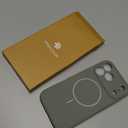 Miracase Magnetic for iPhone 17 Pro Max Case, Compatible with MagSafe, Integrated Silicone Camera Control Cover, 3.0mm Thicken Shockproof Drop Protection Phone Case for 17 ProMax, Patina Green