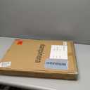 danpinera 2-Tier End Table, Outdoor Side Table Metal Round Side Table with Removable Tray, Small Folding Accent Table, Anti-Rust Nightstand for Bedroom Balcony Patio Living Room (Gold)