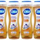 Dial Body Wash, Pamper & Indulge Marula Oil, 16 Fl Oz, (Pack of 4)