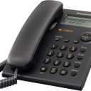 Panasonic KX-TSC11B Corded Phone with Caller ID, Black