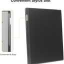 3 x Case for Remarkable Paper Pro 11.8 (2024 Released),Lightweight and Hard Back Shell Protective Book Folio Cover, fit Remarkable Paper Tablet with 11.8 Color DisplayAuto Sleep/Wake,Black