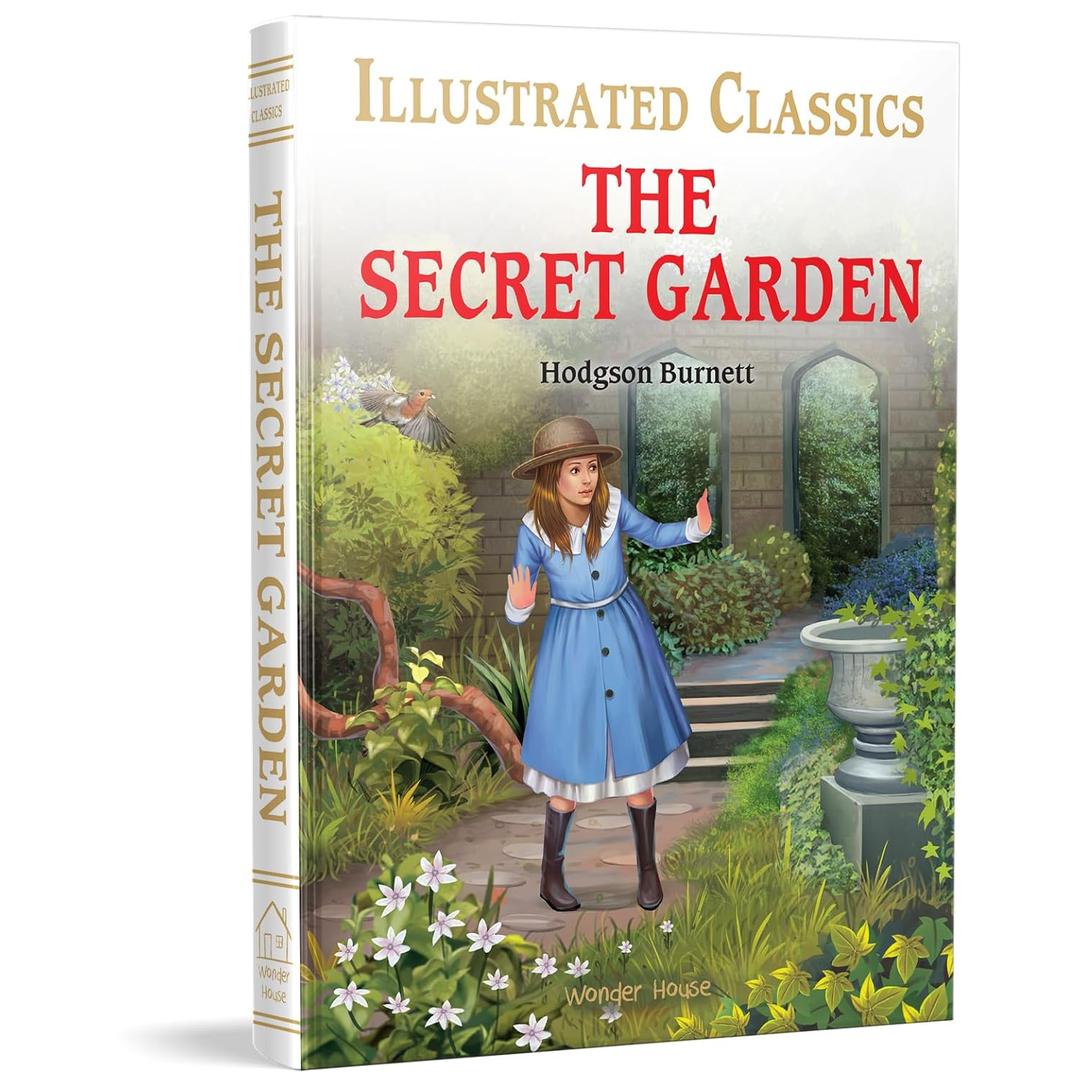 The Secret Garden: illustrated Abridged Children Classics English Novel with Review Questions