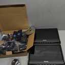 GOnavidio 12" Dual Car DVD Players with HDMI Input, Car TV Screen with Headphones, Mounting Brackets, Support Sync TV/Phone, USB/TF Card, MP4/MKV, Play Same/Different Movies, Dual Speakers, No Battery