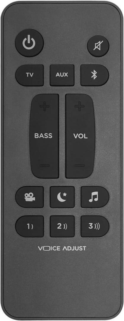 RE6214-1 for Polk Audio Universal Soundbar Remote Control Replacement for Polk Signa S1, S2, S3, S4 Ultra-Slim Sound Bar
