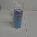 Owala SmoothSip Slider Insulated Stainless Steel Coffee Tumbler, Reusable Iced Coffee Cup, Hot Coffee Travel Mug, BPA Free 20 oz, In Bloom