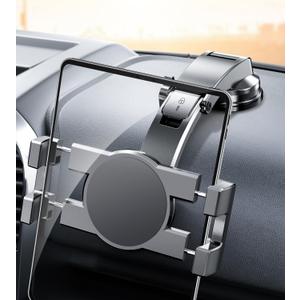 eSamcore iPad Holder for Car, Dashboard Tablet Holder for Car Suction Cup Mount with Large Clamp for All 6"-11" Apple iPad Accessory Samsung Galaxy Tab Tablet Stand