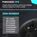PartsFlow Vacuum Power Brake Booster 54-72020 Compatible with Ford Edge 2011-2014 Lincoln MKX 2011 2012 2013 2014 2015 2.0L 3.5L 3.7L BRB-48 CT4Z2005A