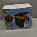 CAYNEL 12V 6 Quart Personal Thermoelectric, 6 Liter Capacity, Portable Electric Cooler Warmer with 12V DC, Small Fridge for Car, RV, and Camping Use