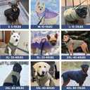 Spark Paws Dog Winter Jacket, Water-Resistant Coat, Warm Reflective Windproof Fleece-Interior, for Large Dogs - Cosmic - XL