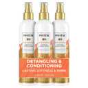 Pantene Conditioning Detangler Spray, Pro-V Repair & Protect, Nutrient Boost for Damaged Hair, Antioxidant Enriched, Leave-In Conditioner, Smooth & Shine, Sulfate-Free, 8.5 Fl Oz, 3 Pack