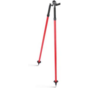Tripod Bipod Surveying Thumb Release, Aluminum Tripod Bipod for Prism Poles Surveying or GPS Poles of Total Station GPS GNSS