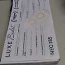 LUXE Bidet NEO 185 Plus - Dual Nozzle, Non-Electric Bidet Attachment for Toilet Seat, Patented Slide-In Install, 360 Self-Clean, EZ-Lift to Clean, Feminine & Rear Wash (White)