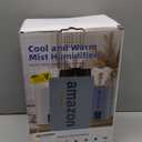 6L Humidifiers for Bedroom Large Room Home,Cool and Warm Humidifier for Baby and Plants Hot Mist Top Fill Desk Humidifiers Oil Diffuser,Quiet,Adjustable Mist,360Nozzle-Black(2026 Upgraded)