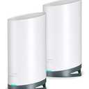 Arris Surfboard mAX Tri-Band Mesh System WC4S | AC3800 Wi-Fi Speed up to 3.8 Gbps | Coverage 5,500 sq ft | 1.7 Gbps Backhaul | Two 1 Gbps Ports per Node | Alexa Support 