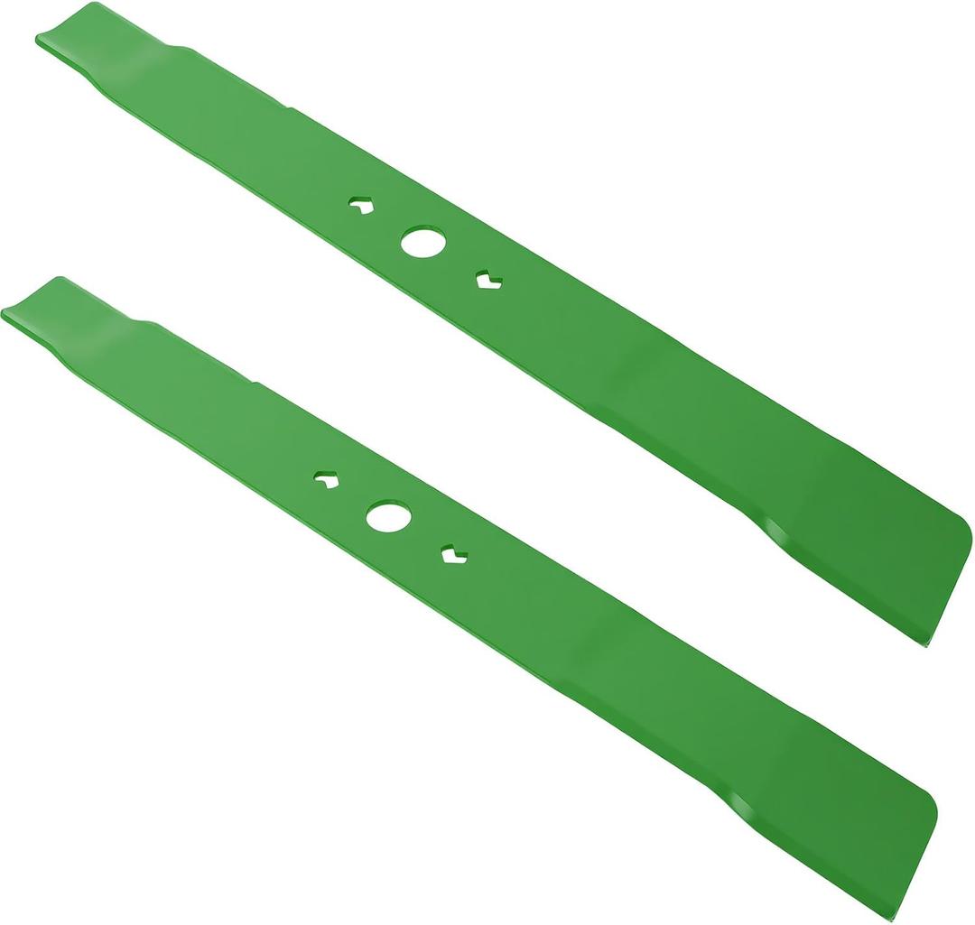 Lawn Mower Blade, Green, 2 Pack, Compatible with Greenworks 21 Inch
Replacement Part for MO40L03, MO48L4422, MO40L4413
50+ bought in past month