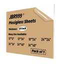 24x36 Plexiglass Sheets - 1/4 inch Thick, Clear Cast Acrylic Sheets - 6mm Transparent Plexiglass for Signs, Window Painting, Edge Lighting, Table Top Displays