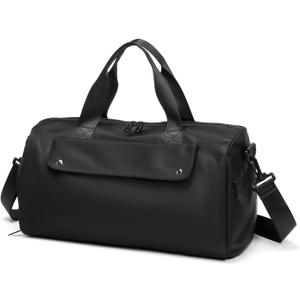 Gym Bags for Men, Small Duffle Bag for Travel, Waterproof Overnight Bag with Shoe Compartment, Cordura Sports Bag for Fitness/Short Trip