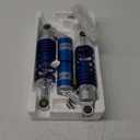 GZYF 11" 280mm Pair Rear Adjustable Air Shock Absorbers Universal for HONDA for Suzuki for Kawasaki for Yamaha Scooter ATV Go Kart Quad Dirt Sport Bikes, Bule (Blue)