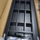 Bellemave Triple Bunk Bed for Kids, Detachable Twin Over Twin Over Twin Metal Bunk Bed with Guardrails, Ladder & Storage, Converts to 3 Separate Twin Beds, Easy to Assemble (3 Bunk Beds for Kids) (Black)