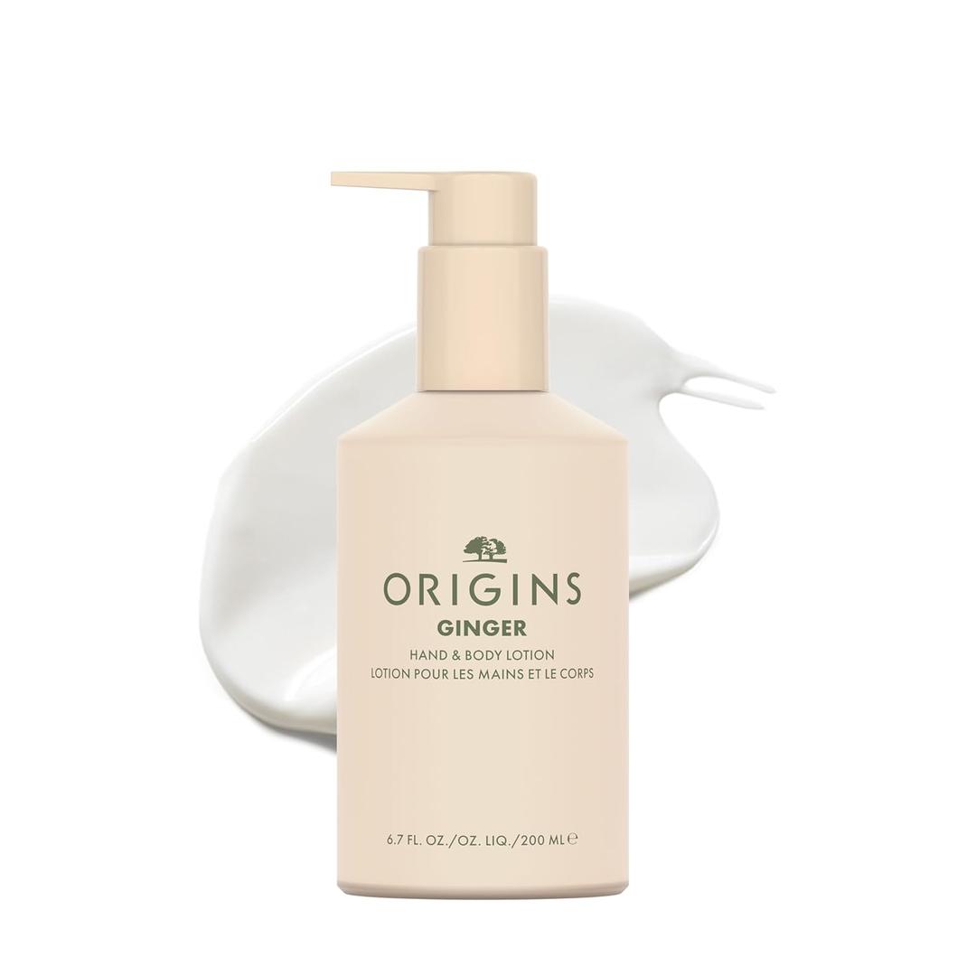 Origins Ginger Hand & Body Lotion for Dry Skin | Hydrates & Softens | With Vitamin E & Aloe Vera