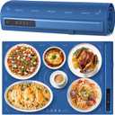 Warming Mat for Food - PHYSEN Electric Warming Tray for Buffet - Silicone Fast Heating Tray - Adjustable Temperature Warming Pads for Parties - Rollable & Portable Warming Kitchen Mat for Home Travel