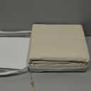 Mueller Ultratemp Bed Sheets Set, Super Soft 1800, 6 Piece California King Sheet Sets, Deep Pocket up to 16", Transfers Heat, Breathes Better, Hypoallergenic, Wrinkle-Resistant, Oeko-TEX, Cream