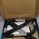 Ally Peaks Pull Up Bar for Doorway | Thickened Steel Max Limit 440 lbs Upper Body Fitness Workout Bar| Multi-Grip Strength for Doorway | Indoor Chin-Up Bar Fitness Trainer for Home Gym Portable (silver2)