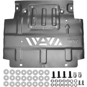 FL3Z-5D032-D Engine Splash Guard Shield Grill Fit for Ford F-150 2.7L 3.3L 3.5L 5.0L 2015-2022 Replace FL3Z-5D032-E FL3Z-5D032-A Lower Front Splash Shield (Please Check The Model)