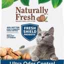 Naturally Fresh Cat Litter Made From Walnut Shells, Multi-Cat, Ultra Odor Control, Unscented, Upcycled, Sustainable, 26 Lbs