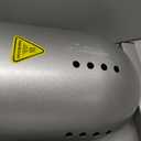 Heat Lamp for Food, with Two 250W Bulbs for Fast and Even Heating, Food Heat Lamp with Adjustable Height Stand, Commercial Food Warmer Lamp for Home, Fast Food Restaurant, Buffet, Bakery Silver