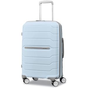 Samsonite Freeform Hardside Carry-On Luggage with Spinner Wheels - Hardshell Suitcase - TSA, Airline-Approved - Expandable Hard Shell, Smooth Rolling Wheels for Lightweight Travel - Powder Blue
