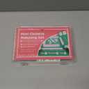 Mini Chinese Mahjong for Travel,144 Pcs Pink Mahjong Tile Set Cute,Portable Travel Mahjong Game for Beginners,Enthusiasts,Outdoor Fun|Complete Mahjong Game Set