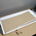 FONTOI Buffet Cabinet with Storage, Wood Fluted Multifunctional Storage Cabinet with 2 Doors, Sideboard Buffet Credenzas for Living Room, Entryway, Hallway, Natual Oak