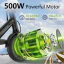 10''Hub Motor With Solid Tire 500w Drive Power Wheels Kit Tubeless Type Suitable for Segway Ninebot Max G30P G30LP Electric Scooter 10x2.5, Front or Rear Accessories