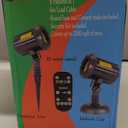 LedMall Motion 8 Patterns in 1 Red, Green, and Blue Outdoor Christmas Laser Lights Projector with remote control and Security Lock