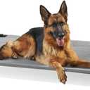 COOLAROO Cooling Elevated Dog Bed PRO Standard, Fits in 48in Crate, Easy Assembly Frame, Steel Grey.