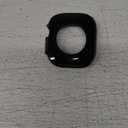 Amizee 2 in 1 Metal Case Compatible with Apple Watch Ultra 3/2/1 49mm with Back Cover, Rugged Shockproof Protective Bumper Cover for iWatch 49mm, Black