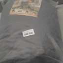 SNZ Luxury Flannel Throw Blanket for Couch 51x71 Inches - Ultra Soft Fleece Blankets & Throws for Bed, Camping, Office - All Season Cozy Plush Blanket for Adults, Men, Kids (Dark Gray)