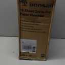 Bonsaii 10-Sheet Cross Cut Paper Shredder, 5.5 Gal Home Office Heavy Duty Shredder for Credit Card, Staple, Clip with Transparent Window(C209-D)